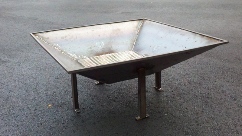 Firepit My First Attempt At Fabrication Non Tractor Related